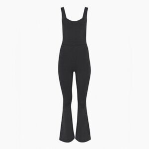 Aritzia Wilfred Free Agrio Jumpsuit Flared  Scoop Neck Jumpsuit Black Size Small